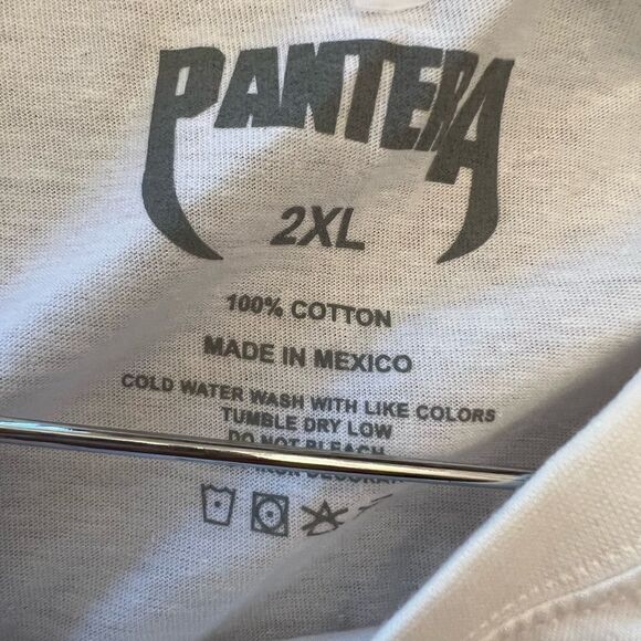 NWOT Pantera retro Band T-shirt. Size. 2XL. - Picture 3 of 5